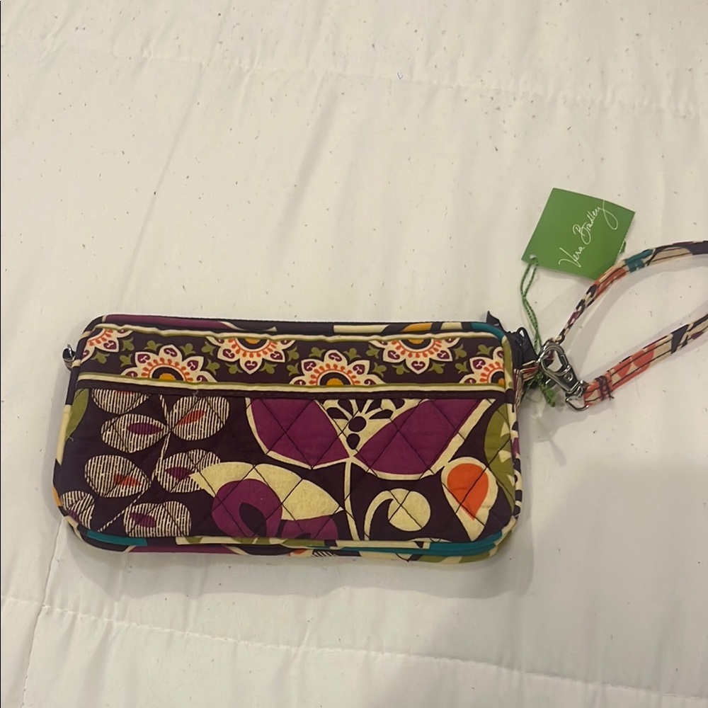 Vera Bradley Floral Wristlet